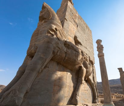 Persepolis,  the ancient site of persian empire
