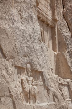Tomb of Darius in Pasargade,necropolis near Persepolis