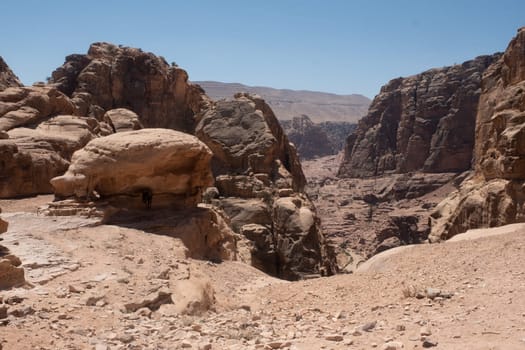 Ruins of Petra, World's UNESCO Heritage, Jordan