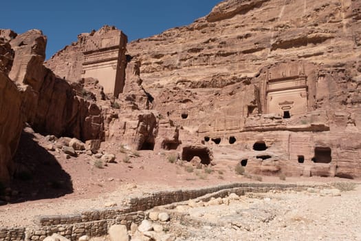 Ruins of Petra, World's UNESCO Heritage, Jordan