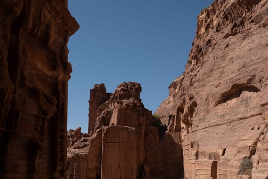 Ruins of Petra, World's UNESCO Heritage, Jordan