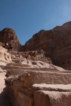Ruins of Petra, World's UNESCO Heritage, Jordan