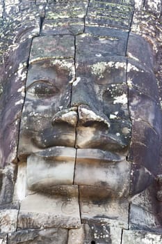Angkor thom,the most famous  religious site in Cambodia