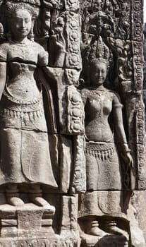 The most famous  religious site in Cambodia
