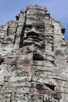 Angkor thom,the most famous  religious site in Cambodia