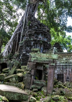 angkor Wat, the most famous archaeological site in Cambodia
