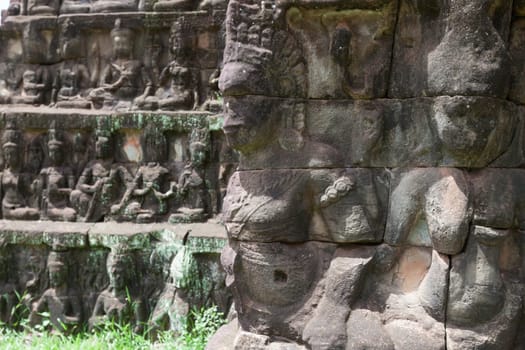 angkor thom, the best archeological site, Cambodia