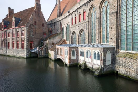 Bruges, pictoresque city in Belgium