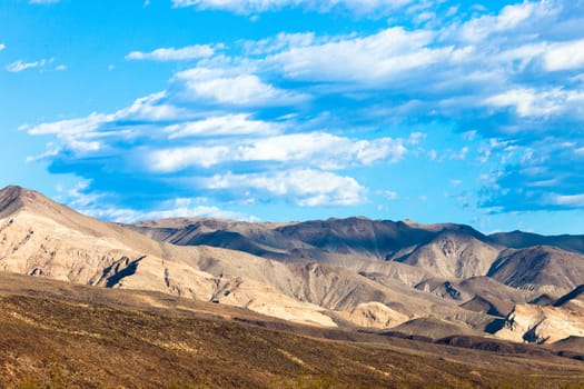 Death Valley in California, the most arid place in USA