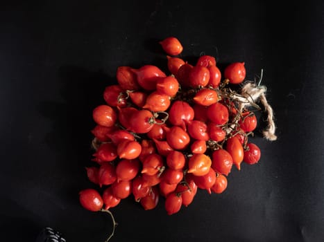 Tomatoes of Vesuvius joint in Piennolo, Naples