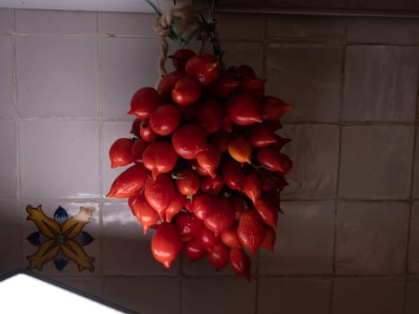 Tomatoes of Vesuvius joint in Piennolo, Naples