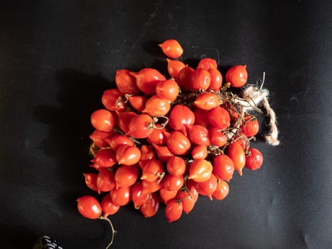 Tomatoes of Vesuvius joint in Piennolo, Naples