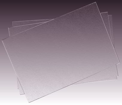 Purple abstract background with clean rough sheets of paper