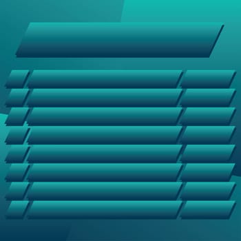 Universal blue-green background. Template for sports competitions. Starting list. List of results. Vector image.
