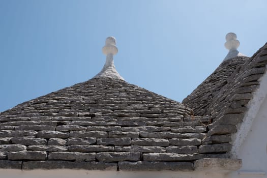View of Trulli houses in Alberobello, Italy