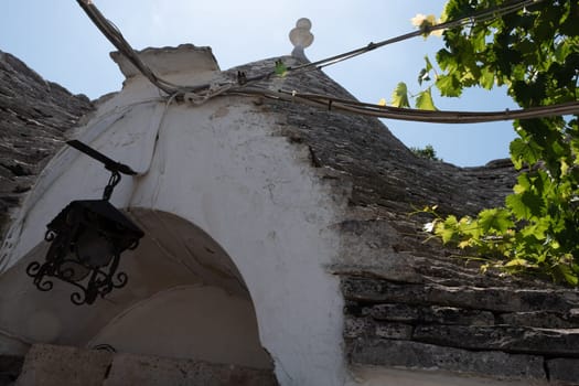 View of Trulli houses in Alberobello, Italy