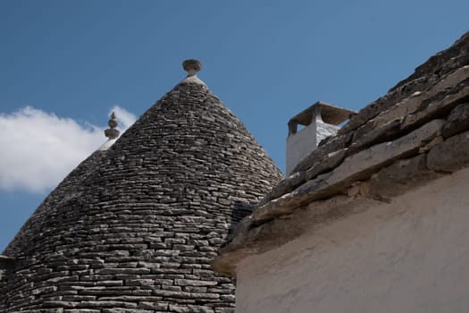 View of Trulli houses in Alberobello, Italy