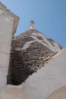 View of Trulli houses in Alberobello, Italy