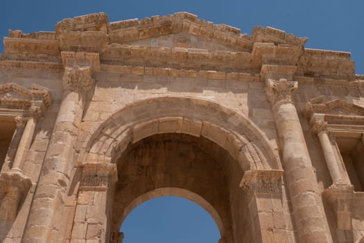 Jerash (Gerasa), ancient roman capital and largest city of Jerash Governorate, Jordan