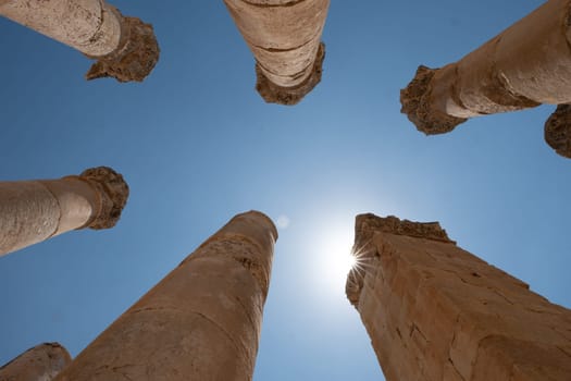 Jerash (Gerasa), ancient roman capital and largest city of Jerash Governorate, Jordan