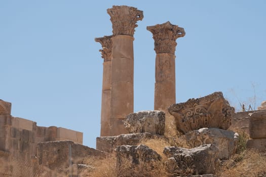 Jerash (Gerasa), ancient roman capital and largest city of Jerash Governorate, Jordan