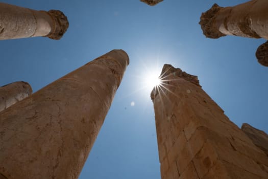 Jerash (Gerasa), ancient roman capital and largest city of Jerash Governorate, Jordan
