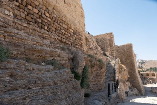 medieval crusaders castle, Al Karak, Jordan, Middle East
