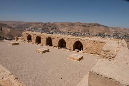 medieval crusaders castle, Al Karak, Jordan, Middle East