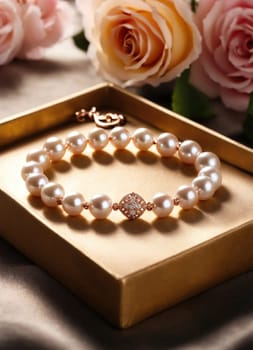 Diamond jewelry luxury and fashion jewelry. ai generative.