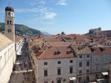 Dubrovnik (Croatian) is a city on the Adriatic Sea in southern Croatia, It is one of the most prominent tourist destinations in the Mediterranean Sea