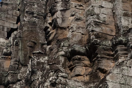 Angkor thom,the most famous  religious site in Cambodia