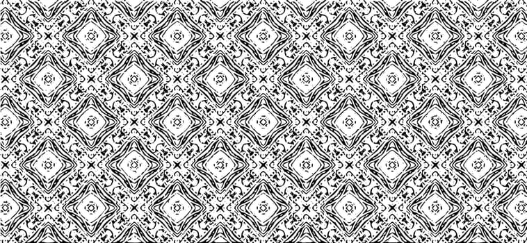Black and white kaleidoscopic background texture