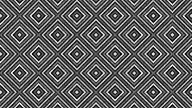 Black and white kaleidoscopic background texture