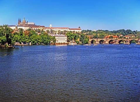 Prague Castle and Charles Bridge
