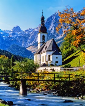 Church in Ramsau, Germany