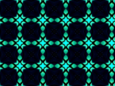 Digital Illustration Kaleidoscope Creative Pattern