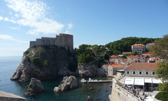 Dubrovnik (Croatian) is a city on the Adriatic Sea in southern Croatia, It is one of the most prominent tourist destinations in the Mediterranean Sea