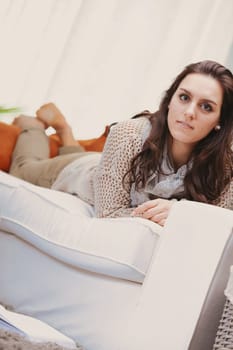 Reading is always challenging, as is studying. At the same time it is tiring and sucks up energy and at the same time it nourishes us and fills us with knowledge and new diverse energies. Young woman