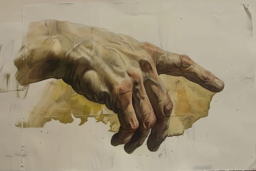 An elegant hand stretches out towards an unseen object, capturing a moment of movement and longing in a soft, dreamlike atmosphere.