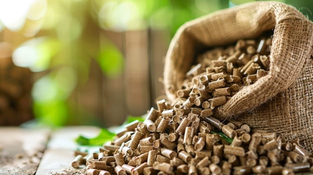 Explore the renewable energy landscape with this stock photo showcasing wood pellets, a clean and regenerative source of biofuel. Modern and eco-friendly, these pellets represent a sustainable solution for reducing carbon emissions and promoting a greener future.