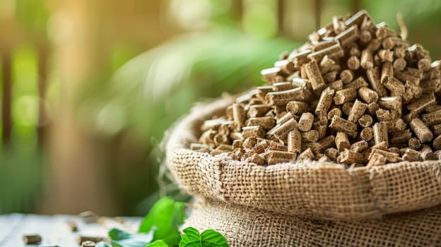Explore the renewable energy landscape with this stock photo showcasing wood pellets, a clean and regenerative source of biofuel. Modern and eco-friendly, these pellets represent a sustainable solution for reducing carbon emissions and promoting a greener future.