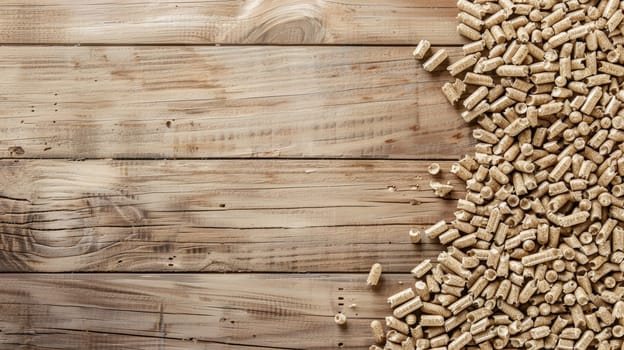 Explore the renewable energy landscape with this stock photo showcasing wood pellets, a clean and regenerative source of biofuel. Modern and eco-friendly, these pellets represent a sustainable solution for reducing carbon emissions and promoting a greener future.
