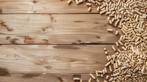 Explore the renewable energy landscape with this stock photo showcasing wood pellets, a clean and regenerative source of biofuel. Modern and eco-friendly, these pellets represent a sustainable solution for reducing carbon emissions and promoting a greener future.