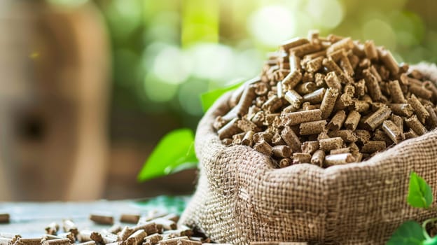 Explore the renewable energy landscape with this stock photo showcasing wood pellets, a clean and regenerative source of biofuel. Modern and eco-friendly, these pellets represent a sustainable solution for reducing carbon emissions and promoting a greener future.