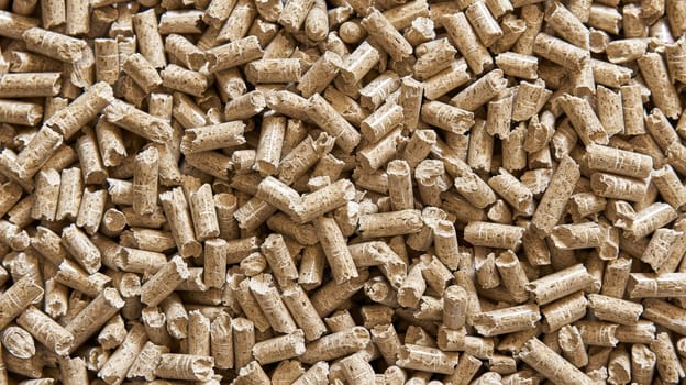 Explore the renewable energy landscape with this stock photo showcasing wood pellets, a clean and regenerative source of biofuel. Modern and eco-friendly, these pellets represent a sustainable solution for reducing carbon emissions and promoting a greener future.