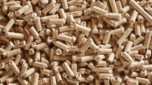 Explore the renewable energy landscape with this stock photo showcasing wood pellets, a clean and regenerative source of biofuel. Modern and eco-friendly, these pellets represent a sustainable solution for reducing carbon emissions and promoting a greener future.