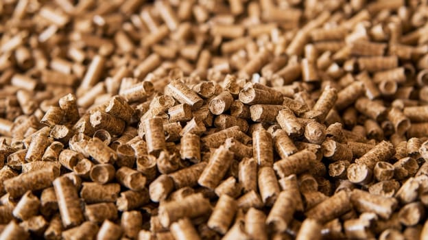 Explore the renewable energy landscape with this stock photo showcasing wood pellets, a clean and regenerative source of biofuel. Modern and eco-friendly, these pellets represent a sustainable solution for reducing carbon emissions and promoting a greener future.