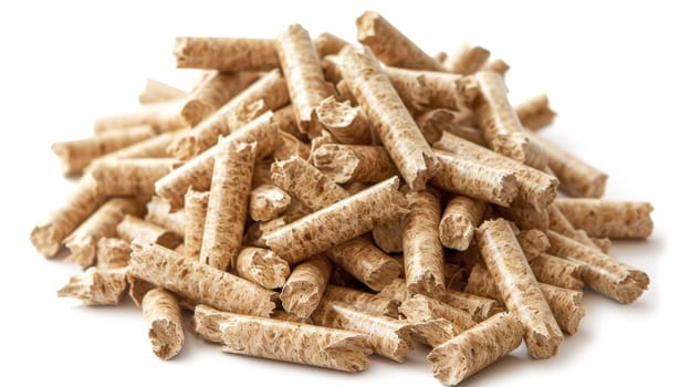 Explore the renewable energy landscape with this stock photo showcasing wood pellets, a clean and regenerative source of biofuel. Modern and eco-friendly, these pellets represent a sustainable solution for reducing carbon emissions and promoting a greener future.