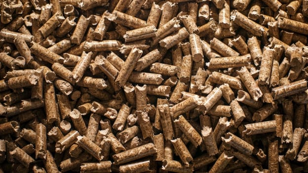 Explore the renewable energy landscape with this stock photo showcasing wood pellets, a clean and regenerative source of biofuel. Modern and eco-friendly, these pellets represent a sustainable solution for reducing carbon emissions and promoting a greener future.
