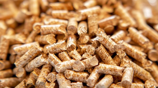 Explore the renewable energy landscape with this stock photo showcasing wood pellets, a clean and regenerative source of biofuel. Modern and eco-friendly, these pellets represent a sustainable solution for reducing carbon emissions and promoting a greener future.